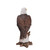 26.75" Bald Eagle on Stump Outdoor Garden Statue - IMAGE 2