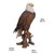 26.75" Bald Eagle on Stump Outdoor Garden Statue - IMAGE 3