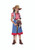 Red and Blue Checkered Cowgirl Child Halloween Costume - Large - IMAGE 1