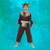Brown and Black Caveman Warrior Boy Child Halloween Costume - Medium - IMAGE 3