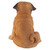 7.5'" Sitting Pug Puppy Dog Outdoor Garden Statue - IMAGE 6