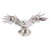 19.5" Owl Mystical Wall Hand-painted Sculpture - IMAGE 1