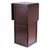 50” Walnut finish Solid Composite Wood Wine Bar Expandable Counter - IMAGE 2