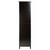 Wooden Wine Cabinet with Glass Door 15-Bottle Storage - 66.75"- Black - IMAGE 4
