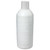 17.25” White Decorative Dimple Carafe Vase - IMAGE 1