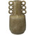 14" Brown Ceramic Circus Vase - IMAGE 1