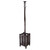 Cappuccino Brown Coat Tree and Umbrella Rack - 71.50” - IMAGE 5