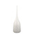 Set of 3 White Blown Glass Pixie Decorative Vases 21.75" - IMAGE 2