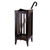 Wooden Square Umbrella Stand - 26.75" - Cappuccino Finish - IMAGE 1