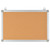 17.75” Natural Personal Size Cork Board with Aluminum Frame - IMAGE 1