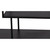 Asymmetrical Metal Etagere Shelving Unit - 80"- Black - IMAGE 5