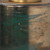 10” Aqua Green Vapor Cylindrical Glass and Antique Brass Gold 6-Light Chandelier - IMAGE 3