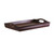 23.5" Antique Walnut Elegant Sedona Rectangular Bed Tray with Foldable Legs and Large Handle - IMAGE 2