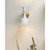 Antique Brass 2-Light Hourglass Wall Sconce - 10.25" - IMAGE 1