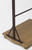 70.5" Brown Display Ladder Rack on Veneer Base with 36 Hooks - IMAGE 2