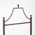 70.5" Brown Display Ladder Rack on Veneer Base with 36 Hooks - IMAGE 3