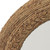 Braided Seagrass Framed Round Wall Mirror - 36" - Brown - IMAGE 2