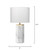16.5" Hexagon Lexi Table Lamp with Drum Shade - IMAGE 3