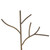 36" Brown Mahogany Ornamental Artificial Tree - Unlit - IMAGE 2