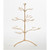 37" Gold Ornamental Artificial Tree with 3 Tiers Branches - Unlit - IMAGE 1