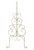 71.5" Cream White Garment and Coat Rack with Two Shelves - IMAGE 2