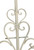 71.5" Cream White Garment and Coat Rack with Two Shelves - IMAGE 3