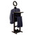 Coat Stand with Tray and a Round Mirror - 55.25" - Brown - IMAGE 3