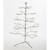 36" Silver Ornamental Artificial Tree with 3 Point Base - Unlit - IMAGE 1
