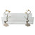 Two-Tier Serving Plate - 24" - Gold and Silver - IMAGE 4