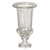 10" Clear Large Omari Crystal Urn Vase - IMAGE 2