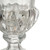 10" Clear Large Omari Crystal Urn Vase - IMAGE 3