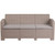 67.5" Slate Gray Cushioned Outdoor Patio Sofa - IMAGE 1