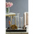 16.5" Clear Roman Style Crystal Pillar Candleholder - IMAGE 2