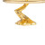 23.5" Gold Iron Branch Two-Tiered Tray