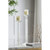 17.75" Clear Traditional Crystal Pillar Candle Holder - IMAGE 3