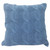 18" Sky Blue Classic Cable Knit Square Throw Pillow - IMAGE 1