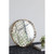 Medium Geometric Mirror Glass Round Tray - 16" - Gold - IMAGE 2