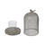Domed Mesh Candle Holders with a Bird on Top - 13" - Set of 2 - IMAGE 4