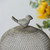Domed Mesh Candle Holders with a Bird on Top - 13" - Set of 2 - IMAGE 6