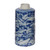 14" Blue and White Oan Lidded Decorative Jar - IMAGE 2