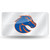 6" x 12" Silver Colored and Blue College Boise State Broncos Tag - IMAGE 1