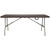 71" Brown Rectangular Contemporary Bi-Fold Outdoor Patio Folding Table - IMAGE 2
