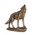 9.25" Copper Vintage Classic Large Wolf Shaped Decorative Statue - IMAGE 3