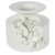 7.5" White Glossy Finish and Classic Style Vase - IMAGE 1