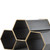 11.5" Charcoal Black Geometric Hexagonal Wine Bottle Holder - IMAGE 5