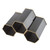 11.5" Charcoal Black Geometric Hexagonal Wine Bottle Holder - IMAGE 4
