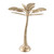 15.75" Gold Palm Tree Shape Iron Candle Holder - IMAGE 2