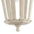 26.5" White and Clear Classic Style One Light Chandelier - IMAGE 6