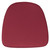 16" Burgundy Red Soft Support Chiavari Chair Cushion - IMAGE 1