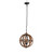 29" Brown Four-Light Pratt Sphere Chandelier - IMAGE 3